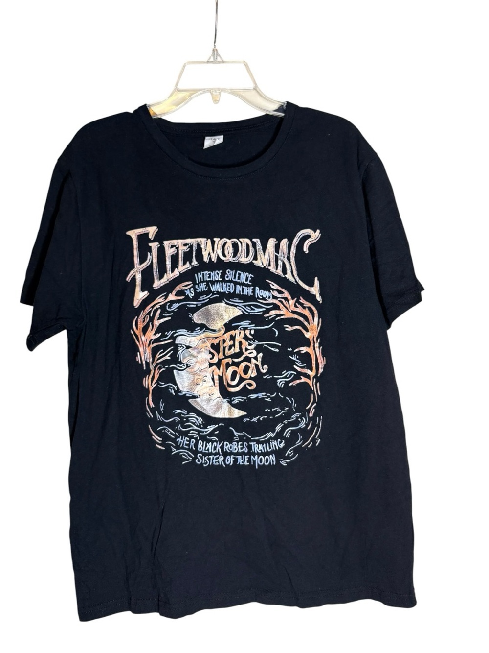 Fleetwood Mac Sister Of The Moon XL Black Band Tee